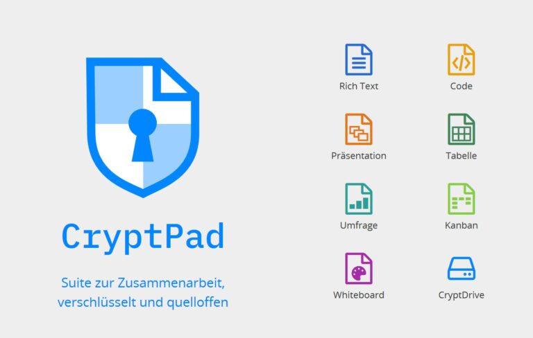 cryptpad – kollaborativ arbeiten und zwar datenschutzkonform